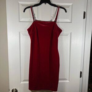 Y2K No Boundaries Velvet Dress size L